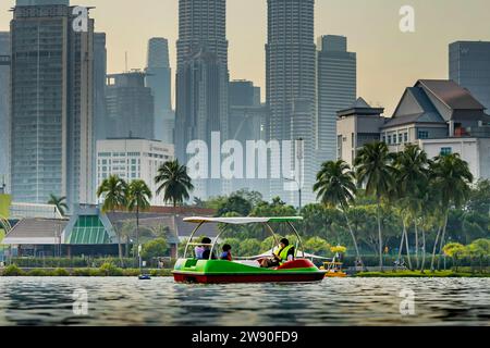 Parc de loisirs Tititwangsa situé à Kuala Lumpur capitale de la Malaisie Banque D'Images