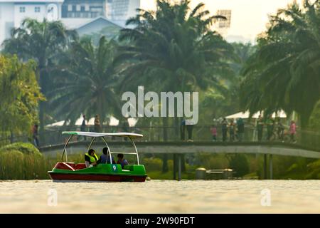 Parc de loisirs Tititwangsa situé à Kuala Lumpur capitale de la Malaisie Banque D'Images