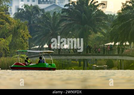 Parc de loisirs Tititwangsa situé à Kuala Lumpur capitale de la Malaisie Banque D'Images