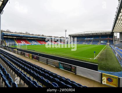 Blackburn, Royaume-Uni. 23 décembre 2023. Une vue générale d'Ewood Park avant le match, lors du Sky Bet Championship Match Blackburn Rovers vs Watford à Ewood Park, Blackburn, Royaume-Uni, le 23 décembre 2023 (photo de Cody Froggatt/News Images) à Blackburn, Royaume-Uni le 12/23/2023. (Photo de Cody Froggatt/News Images/Sipa USA) crédit : SIPA USA/Alamy Live News Banque D'Images