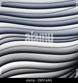 Waves motif d'oignon noir dessiné avec de l'encre d'alcool avec des lignes rose pâle, blanches et dorées. aquarelle. pastel de couleur pâle, fond abstrait Banque D'Images