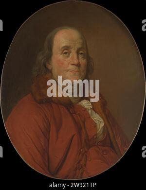Benjamin Franklin (17061790) 1895 de Joseph Siffred Duplessis Banque D'Images