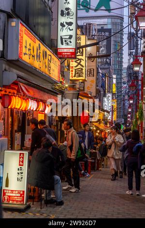 Omoide Yokocho, Shinjuku, Tokyo, Japon Banque D'Images