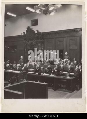 NUREMBERG PROCÈS NAZI QUAI Vintage Post-Seconde Guerre mondiale procès ...