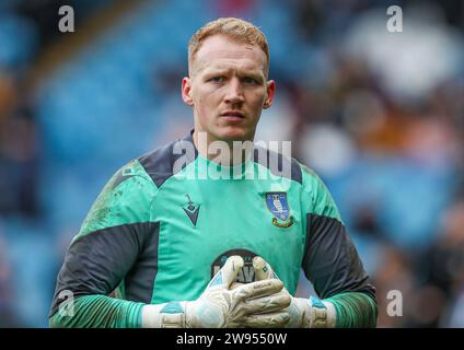 Sheffield, Royaume-Uni. 23 décembre 2023. Le gardien Cameron Dawson (1) lors du Sheffield Wednesday FC v Cardiff City FC Sky BET EFL Championship Match au Hillsborough Stadium, Sheffield, Angleterre, Royaume-Uni le 23 décembre 2023 Credit : Every second Media/Alamy Live News Banque D'Images