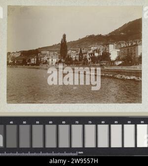 Vacances en Suisse, Andries Augustus Boom, 1899 photographie vacances à Vitznau, Suisse. Fait partie de l'album photo de la famille Boom-Gonggrijp au Suriname et Curaçao. Suisse soutien photographique Suisse. Vitznau Banque D'Images