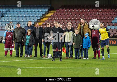 Scunthorpe United vs Solihull Moors FA Trophy, Glanford Park, Scunthorpe, North Lincolnshire, Angleterre 08.12.2023 Banque D'Images