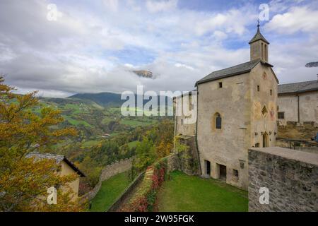 Chapelle de Sainte Anne, Château de Proesels, FIE allo Sciliar, Tyrol du Sud, Italie Banque D'Images