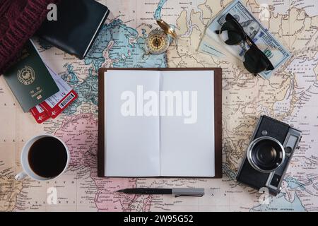 accessoires de voyage Banque D'Images