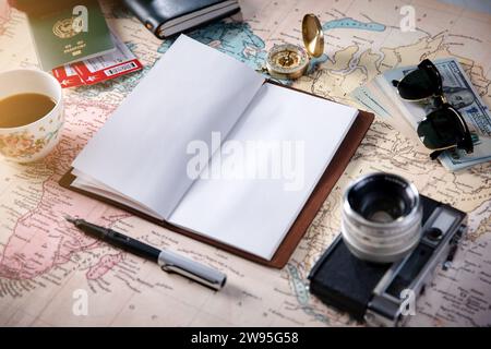 accessoires de voyage Banque D'Images