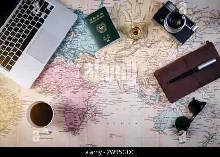 accessoires de voyage Banque D'Images