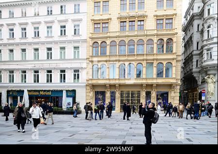 Vienne, Autriche. Le quartier d'Or à Vienne dans le 1e arrondissement Banque D'Images