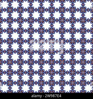 Un fond artistique et abstrait d'un motif géométrique Banque D'Images