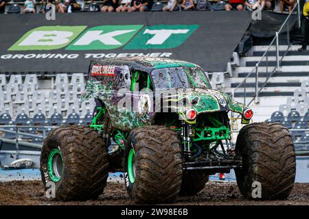 Monster trucks de Monsterjam à la Plata Buenos Aires Banque D'Images