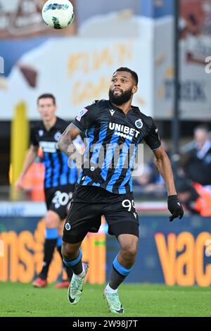 Bruges, Belgique. 17 décembre 2023. Igor Thiago (99) du Club Brugge photographié lors de la Jupiler Pro League saison 2023 - 2024 match jour 18 entre Club Brugge KV et AA Gent le 17 décembre 2023 à Brugge, Belgique. (Photo de David Catry/Isosport) crédit : Sportpix/Alamy Live News Banque D'Images