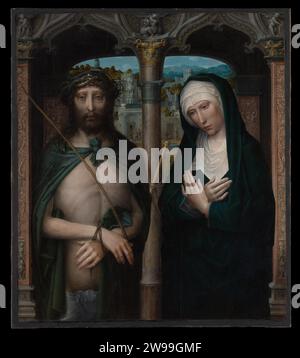 Christ couronné d'épines (Ecce Homo), et la Vierge de deuil 1904 par Adriaen Isenbrant Banque D'Images