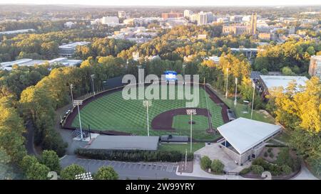 Durham, Caroline du Nord - 2 septembre 2023 : Jack Coombs Field accueille le baseball de l'Université Duke Banque D'Images