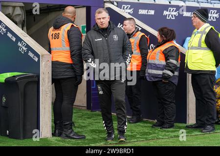 Coventry, Royaume-Uni. 26 décembre 2023. Coventry City Manager Mark Robins lors du Coventry City FC contre Sheffield Wednesday FC au Coventry Building Society Arena, Coventry, Angleterre, Royaume-Uni le 26 décembre 2023 Credit : Every second Media/Alamy Live News Banque D'Images