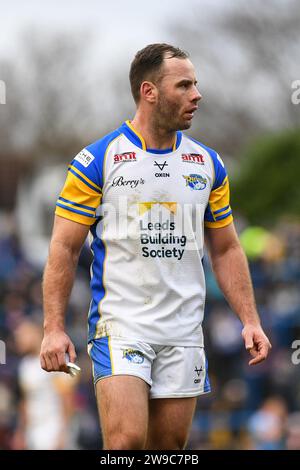 Leeds, Angleterre - 26 décembre 2023 - Matt Frawley (7) de Leeds Rhinos lors du Rugby League Boxing Day Challenge Leeds Rhinos vs Wakefield Trinity au Headingley Stadium, Leeds, UK Dean Williams Banque D'Images