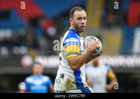 Leeds, Angleterre - 26 décembre 2023 - Matt Frawley (7) de Leeds Rhinos lors du Rugby League Boxing Day Challenge Leeds Rhinos vs Wakefield Trinity au Headingley Stadium, Leeds, UK Dean Williams Banque D'Images