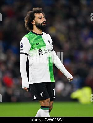 Burnley, Royaume-Uni. 26 décembre 2023. Mohamed Salah 11# du Liverpool football Club, lors du match de Premier League Burnley vs Liverpool au Turf Moor, Burnley, Royaume-Uni, le 26 décembre 2023 (photo de Cody Froggatt/News Images) crédit : News Images LTD/Alamy Live News Banque D'Images