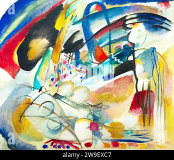 Improvisation 33, Orient I, Wassily Kandinsky, 1913, Banque D'Images