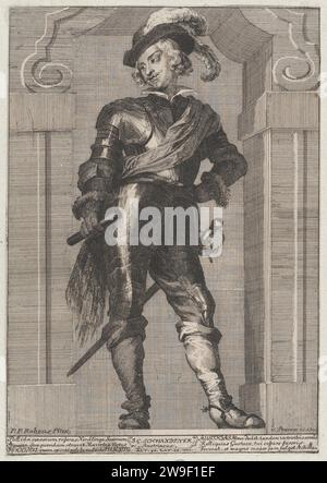 Portrait du cardinal Infant Ferdinand d'Autriche 1951 par Anton Joseph von Prenner Banque D'Images