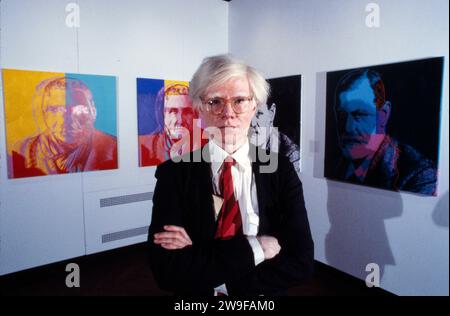 Andy Warhol, Andy Warhol (1928 – 1987) artiste américain Banque D'Images