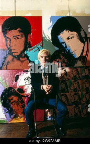 Andy Warhol, Andy Warhol (1928 – 1987) artiste américain Banque D'Images