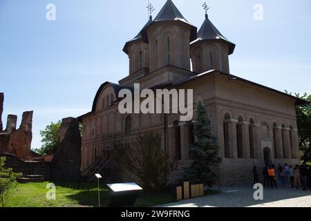 L'église de la chapelle à Târgoviște, Roumanie Banque D'Images