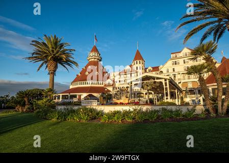 L'Hôtel Del Coronado. Coronado, Californie, États-Unis. Banque D'Images