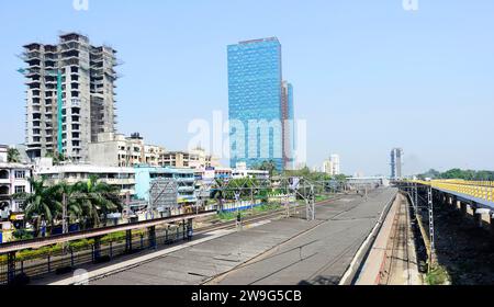 Le centre d'affaires Ruby à Dadar West, Mumbai, Inde. Banque D'Images