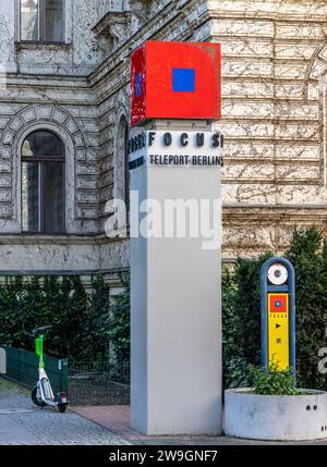 Focus Teleport, Alt-Moabit, Berlin, Allemagne Banque D'Images