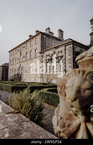 Pollok House vue latérale Pollok Country Park Glasgow Banque D'Images