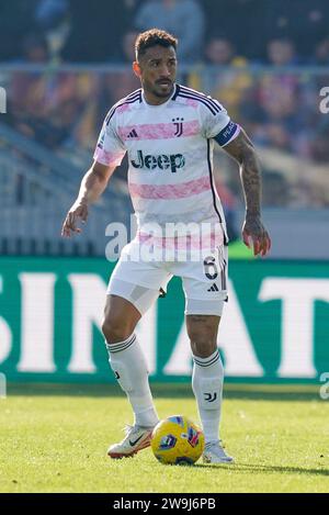 Frosinone, Italie. 23 décembre 2023. Danilo de la Juventus FC lors du match Serie A Tim entre Frosinone Calcio et la Juventus FC au Stadio Benito Stirpe le 23 décembre 2023 à Frosinone, en Italie. Crédit : Giuseppe Maffia/Alamy Live News Banque D'Images