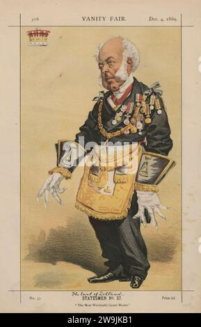 Thomas Dundas, Vanity Fair, 1869-12-04. Banque D'Images