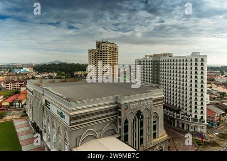 Une vue de jour de la ville de Malacca. Banque D'Images