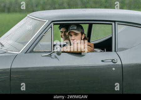 DATE DE SORTIE : 6 octobre 2023. TITRE : Sematary PET : Bloodlines. STUDIO : Paramount Pictures. RÉALISATEUR : Lindsey Anderson Beer. INTRIGUE : en 1969, un jeune Jud Crandall et ses amis d'enfance se regroupent pour affronter un mal ancien qui s'est emparé de leur ville natale de Ludlow. AVEC JACKSON WHITE comme Judson Crandall. (Image de crédit : © Paramount Pictures/Entertainment Pictures/ZUMAPRESS.com) USAGE ÉDITORIAL SEULEMENT! Non destiné à UN USAGE commercial ! Banque D'Images