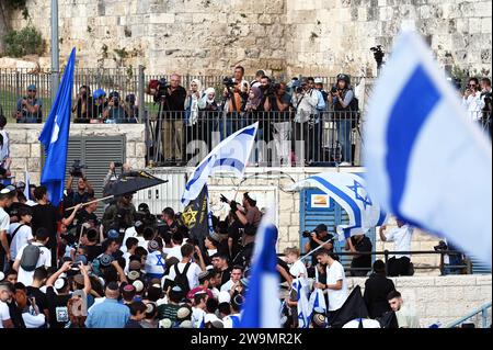 Mars le jour de Jérusalem Banque D'Images