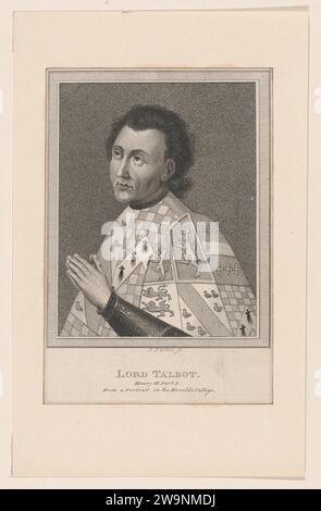 John Talbot, 1e comte de Shrewsbury et 1e comte de Waterford 1917 par William Shakespeare Banque D'Images