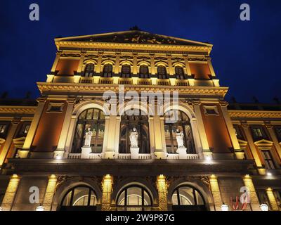 Wiener Musikverein Traduction Association de musique viennoise salle de concert à Vienne, Autriche Banque D'Images