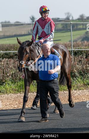 Ambion Hill, finaliste à Wincanton le 21 mars 2022 Banque D'Images