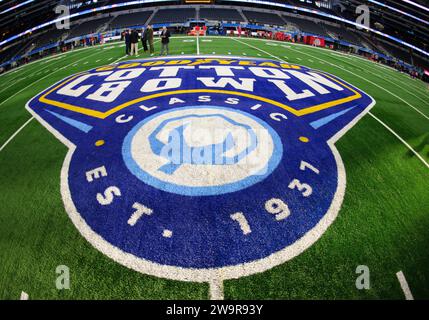 Arlington, Texas, États-Unis. 29 décembre 2023. Centre du terrain avant le match de football de la NCAA entre les Tigers du Missouri et les Buckeyes de l'Ohio State au stade AT&T d'Arlington, Texas. Matthew Lynch/CSM/Alamy Live News Banque D'Images