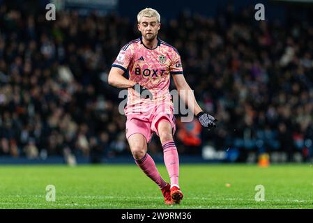 29 décembre 2023 : The Hawthorns, West Bromwich, West Midlands, Angleterre ; EFL Championship football, West Bromwich Albion contre Leeds United ; Patrick Bamford de Leeds Banque D'Images