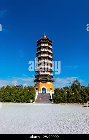 Ci en Pagoda, Sun Moon Lake, Yuchi, Taiwan Banque D'Images