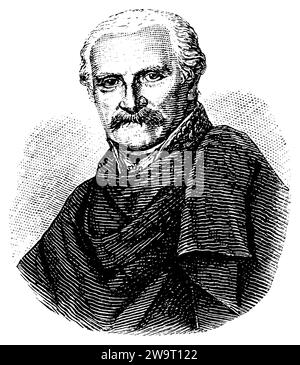 Gebhard Leberecht von Blücher (1742-1819), maréchal prussien, , (livre d'images, 1881), Gebhard Leberecht von Blücher (1742-1819), Preußischer Generalfeldmarschall, Gebhard Leberecht von Blücher (1742-1819), maréchal général prussien Banque D'Images