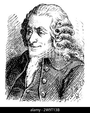 Voltaire (1694-1778), écrivain, dramaturge, philosophe et historien français, (livre d'images, 1881), Voltaire (1694-1778), französischer Schriftsteller, Dramatiker, Philosoph und Historiker, Voltaire (1694-1778), écrivain, dramaturge, philosophe et historien français Banque D'Images