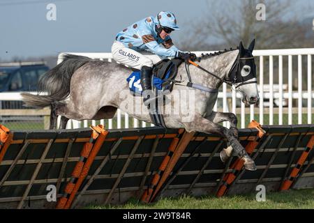 Quel plaisir à sauter des haies à Wincanton le 21 mars 2022 Banque D'Images