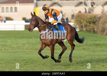 Mitchell Bastyan monte Wetanwindy pour l'entraîneur Milton Harris à Wincanton, le 21 mars 2022 Banque D'Images