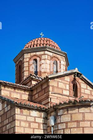 Église d'Agios Andreas, ville d'Héraklion, Crète, Grèce Banque D'Images